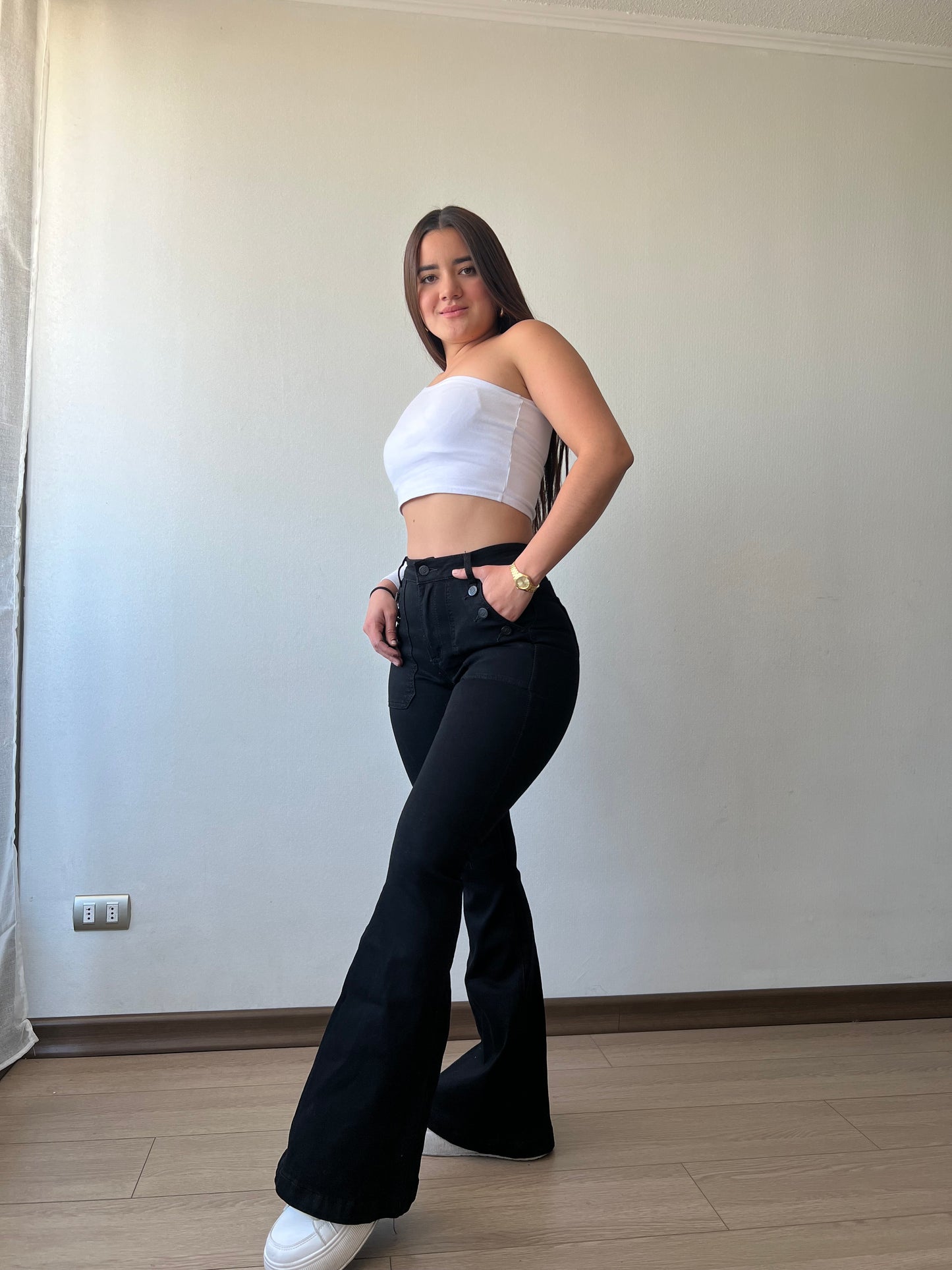 Flare black Mila