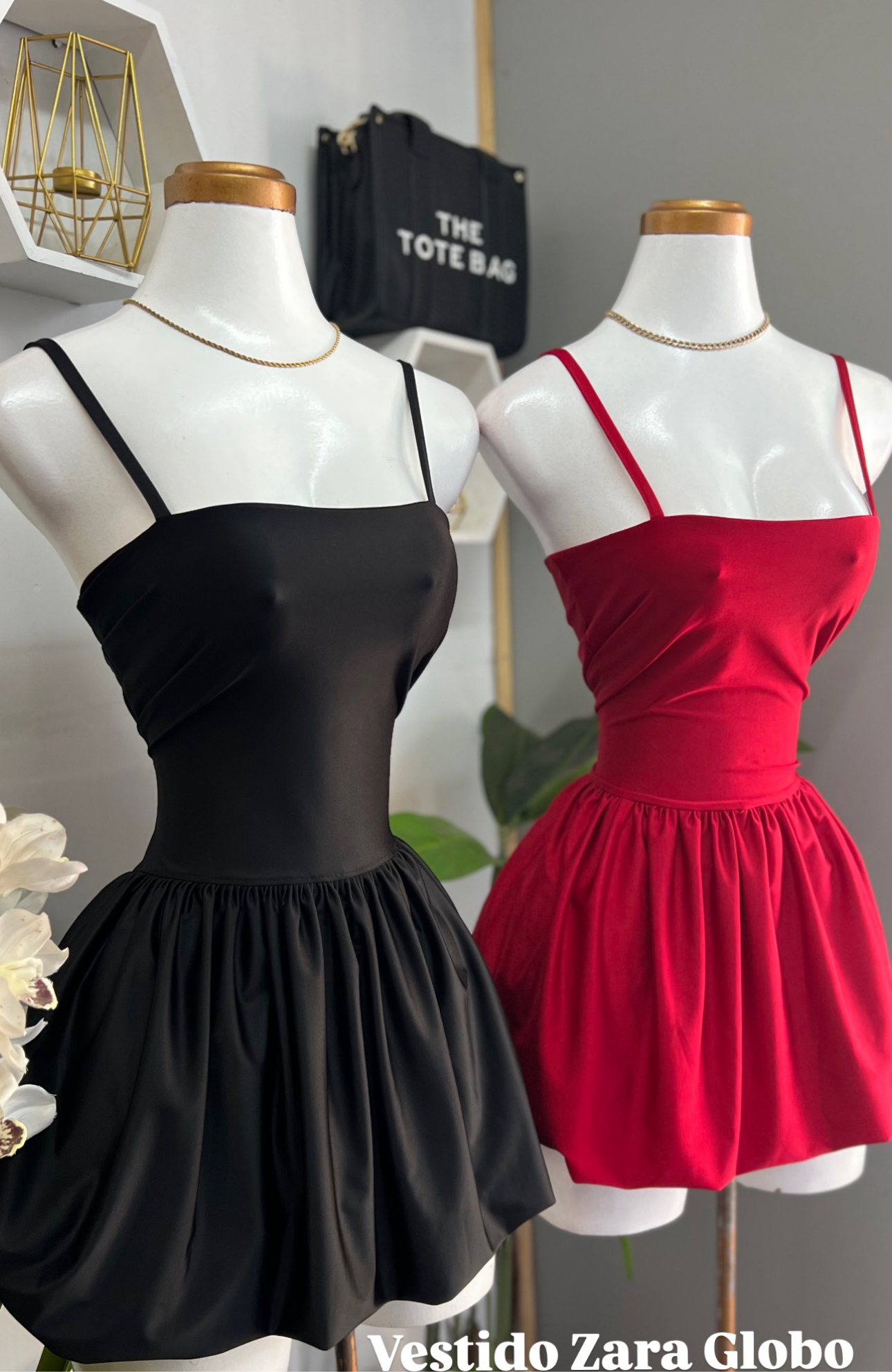 Vestido globo