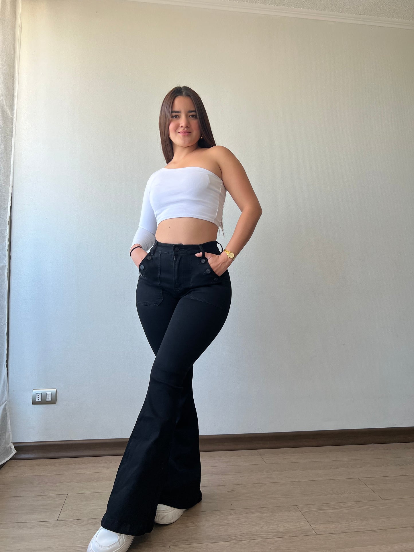 Flare black Mila