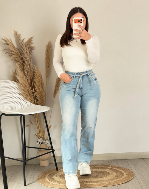 Jeans con correa cloe