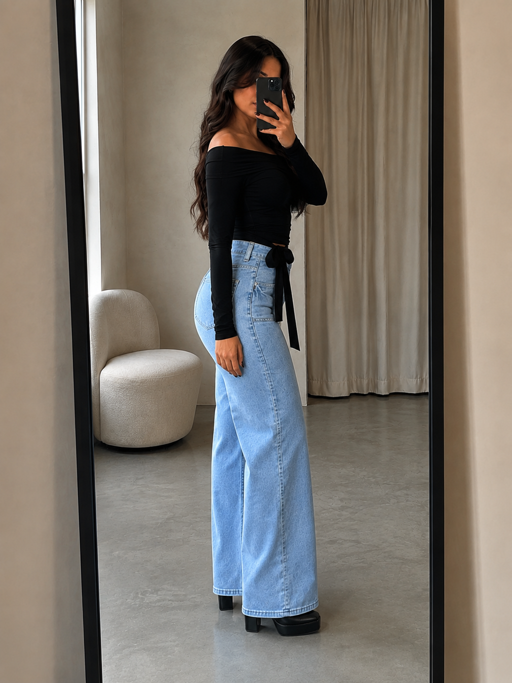Wide leg mia