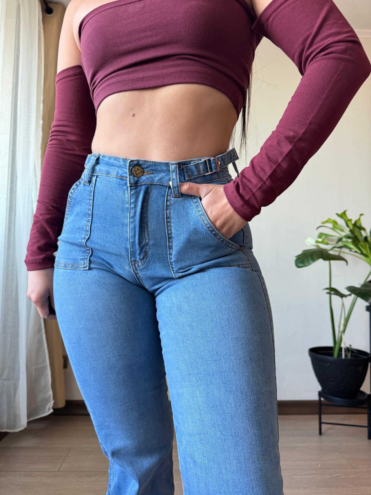 Wide leg recto Luciana