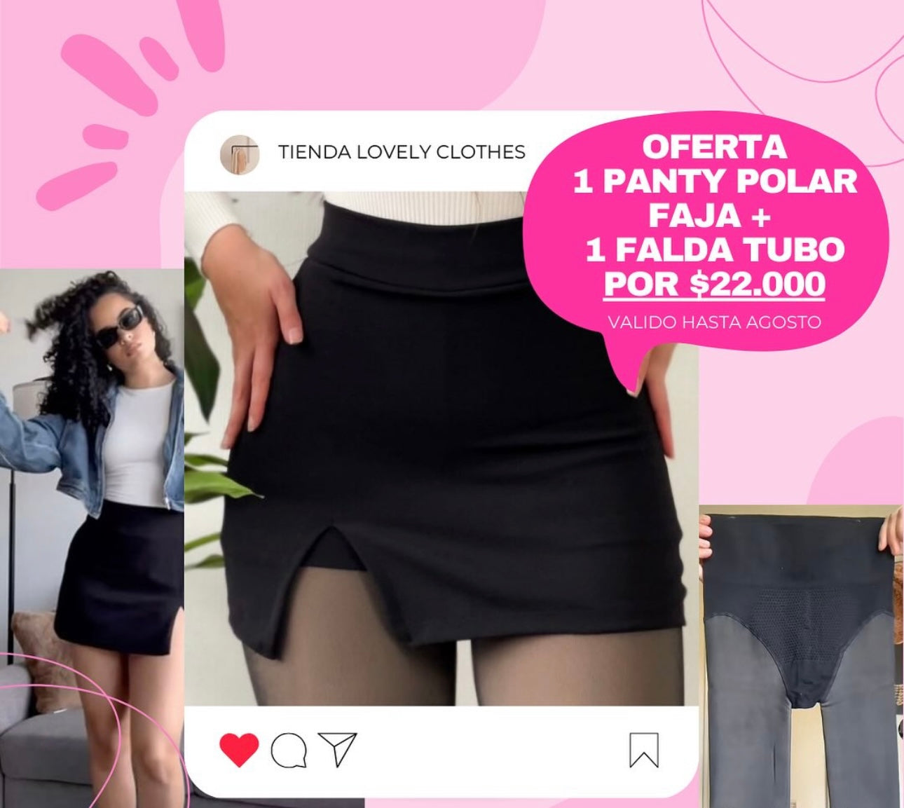 Pack panty faja + body reductor