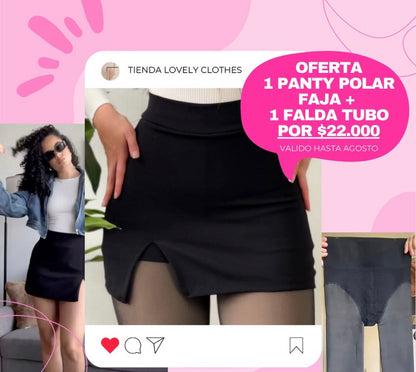 Pack panty faja + body reductor