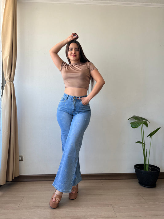 Wide leg shine ✨