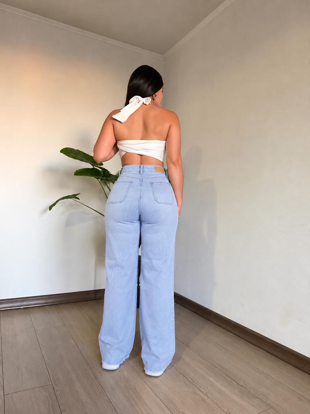 Wide leg control abdomen millaray