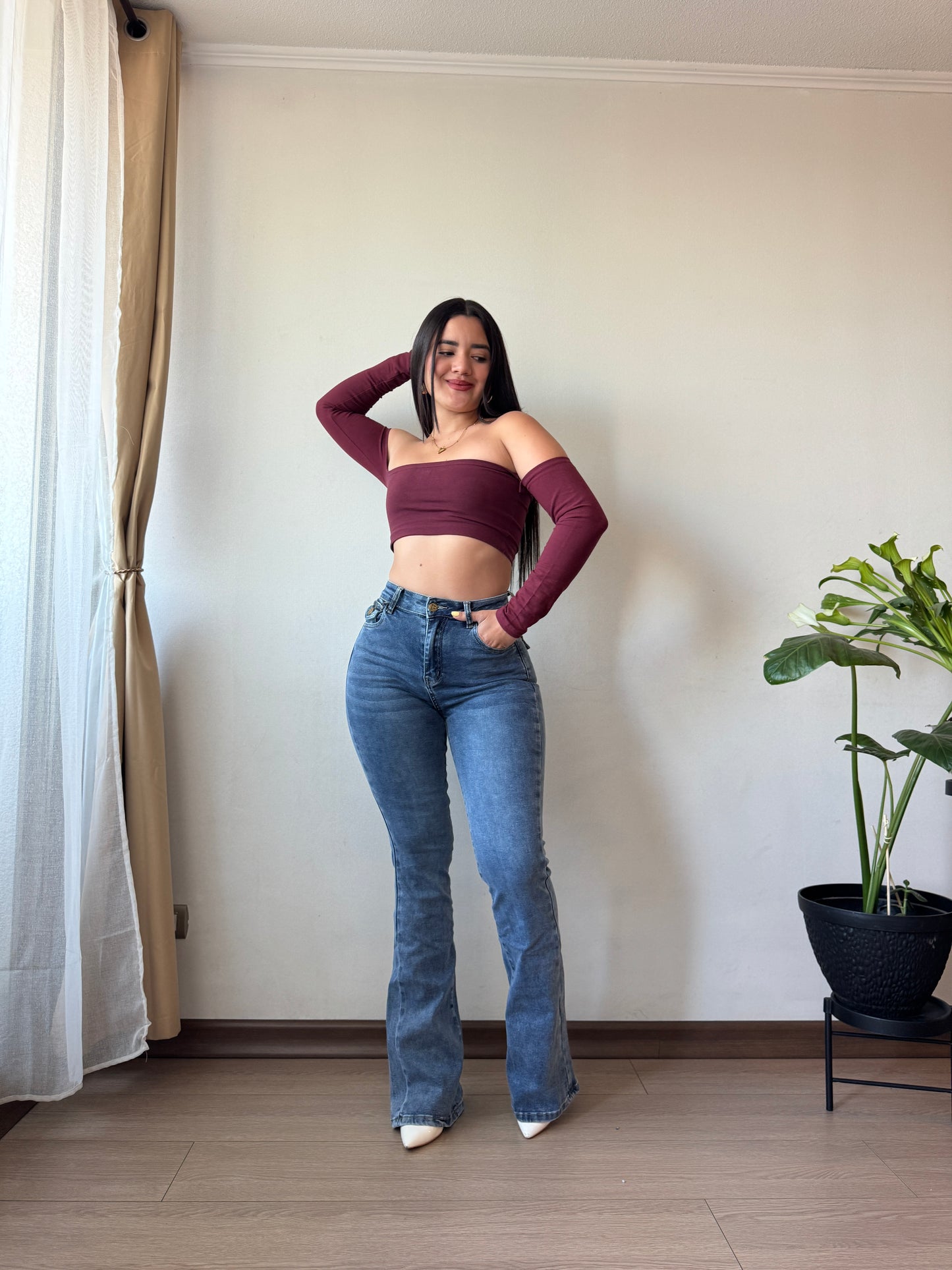 Flare azul Nicol