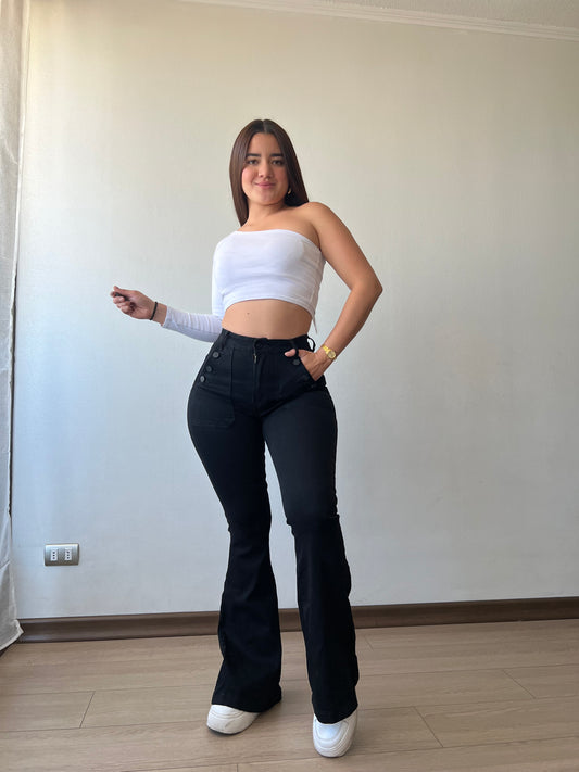Flare black Mila