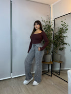 Wide leg shine ✨