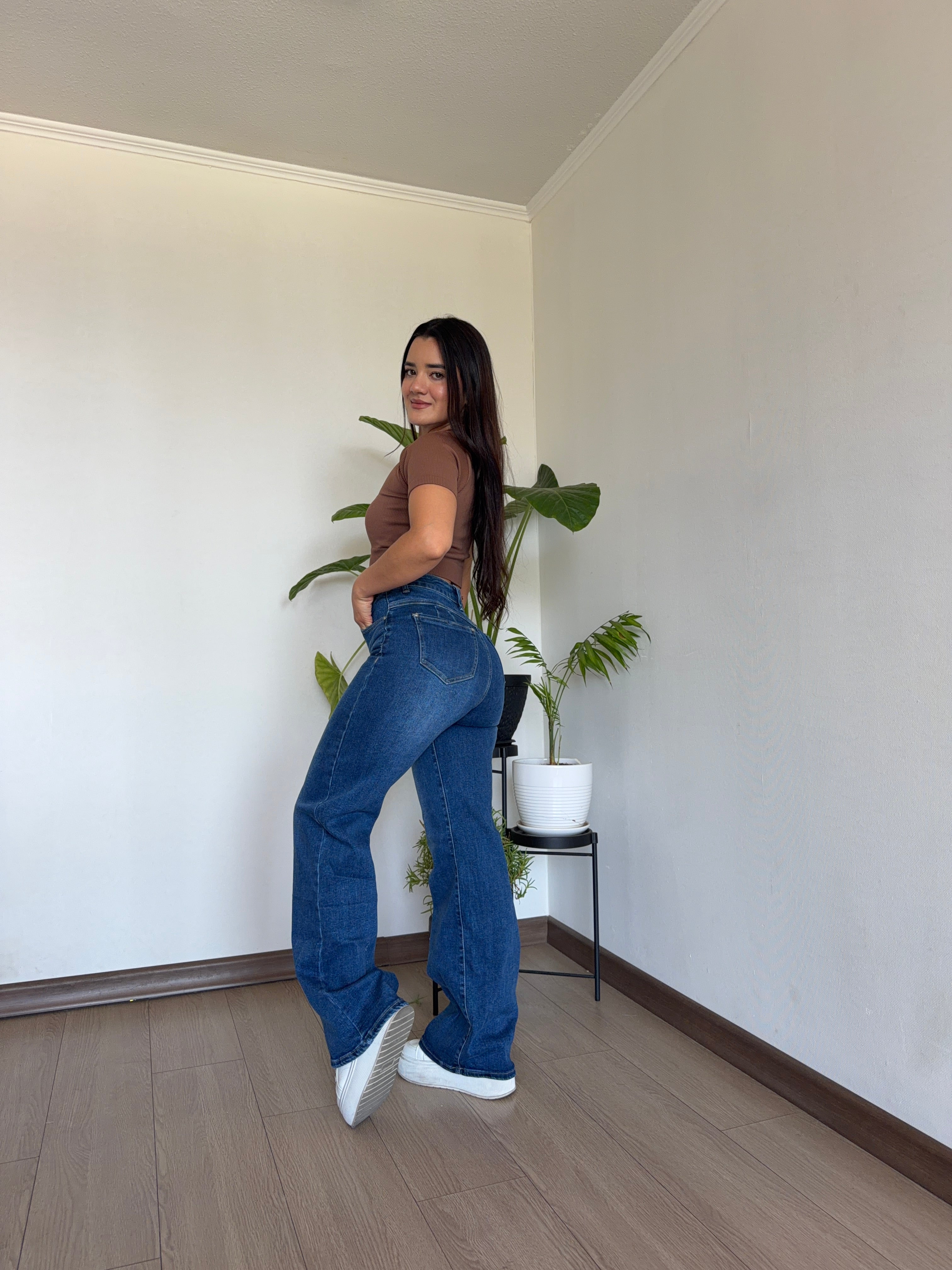Jeans recto blue