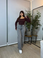 Wide leg shine ✨