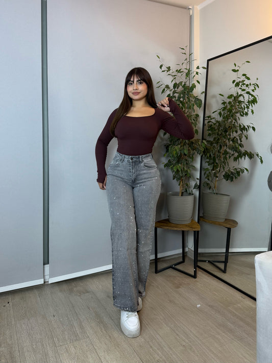 Wide leg shine ✨