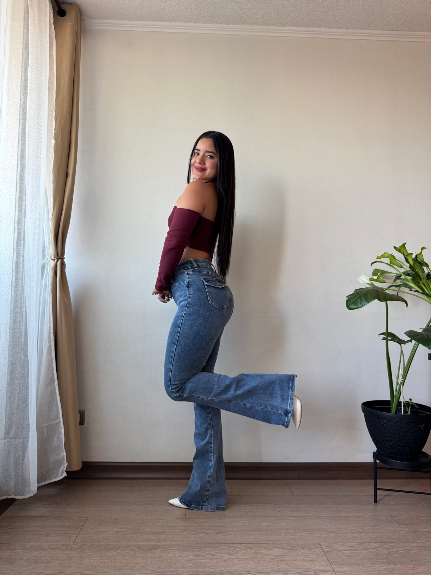 Flare azul Nicol