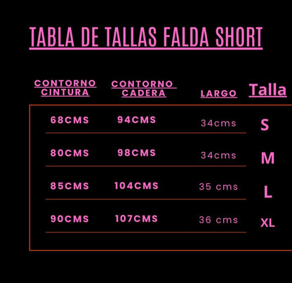 Tripack Falda + Body + Panty