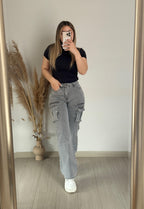 Preventa Jeans Cargo Gris - Urban Streetwear Fit