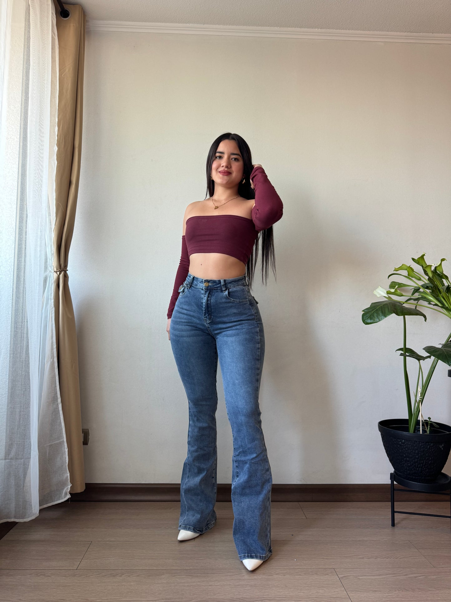 Flare azul Nicol