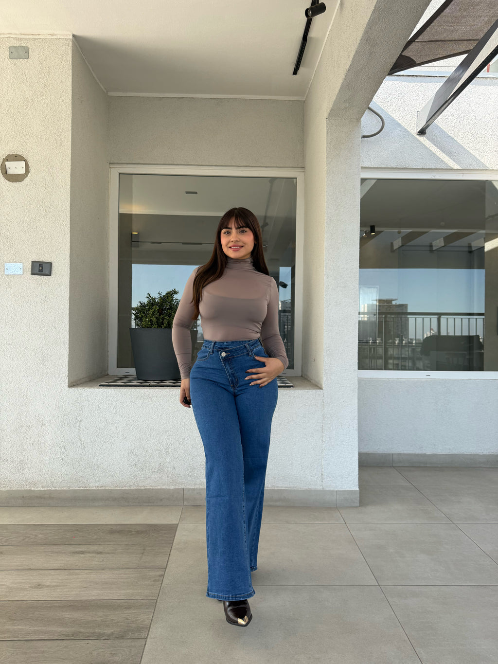 Jeans asimetric
