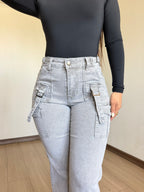 Cargo grey menina