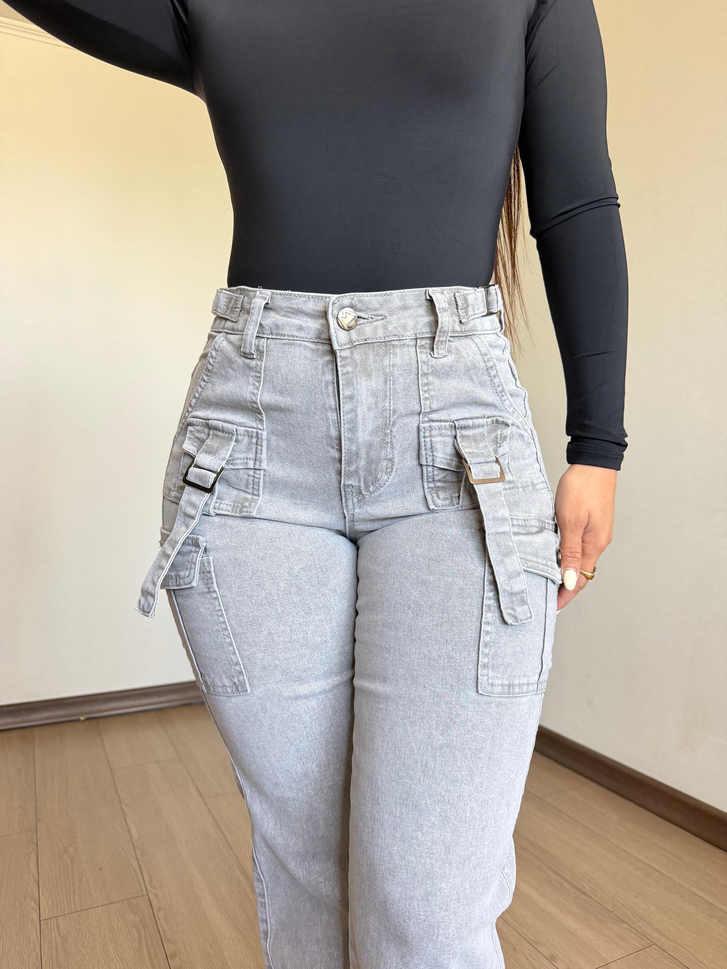 Cargo grey menina