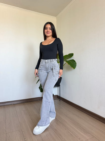 Cargo grey menina