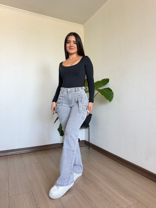 Cargo grey menina