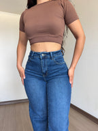 Jeans recto blue