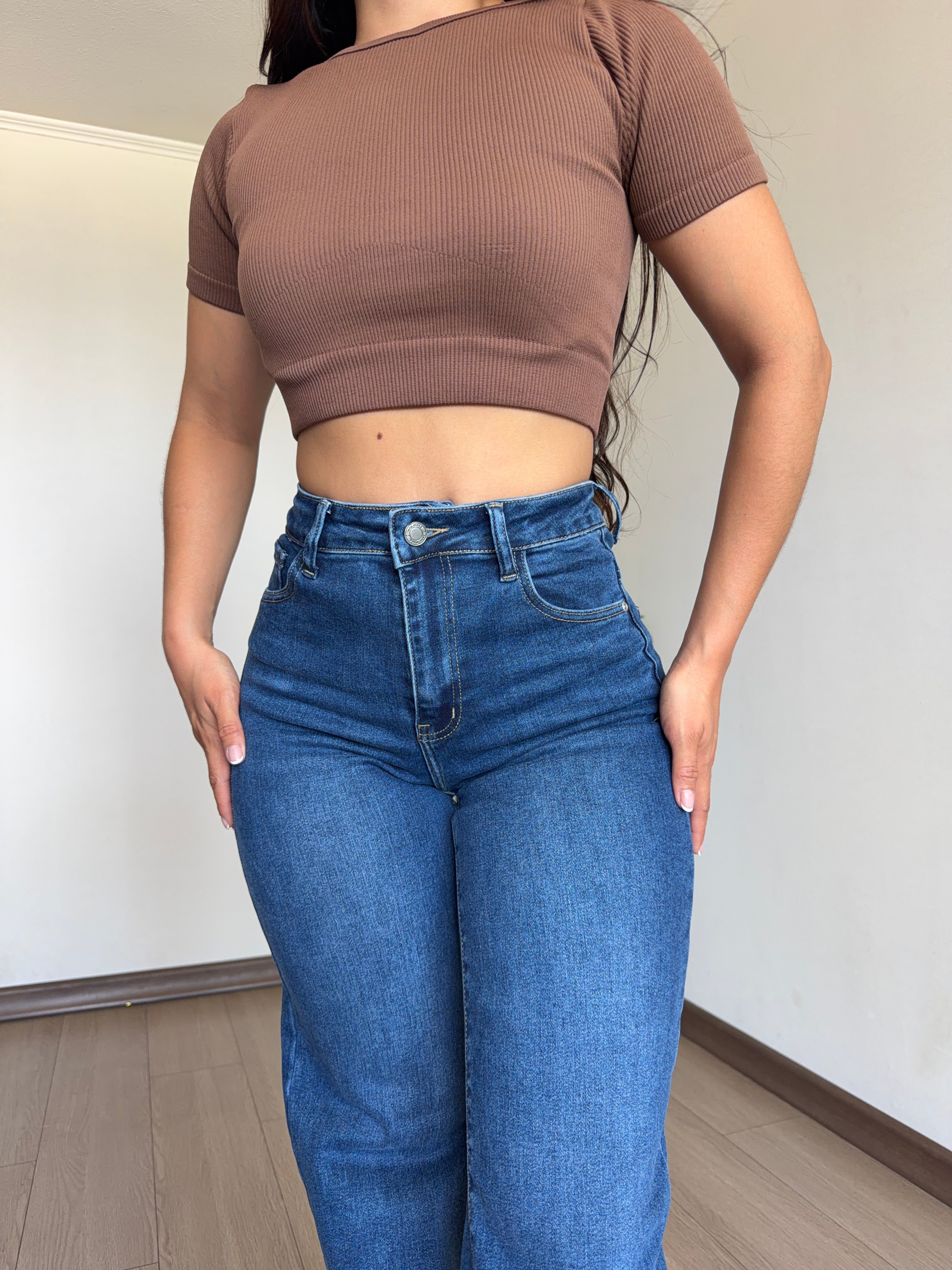 Jeans recto blue