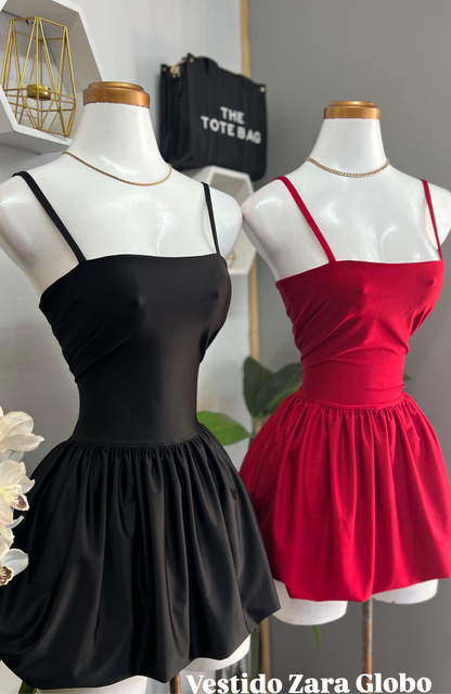 Vestido globo