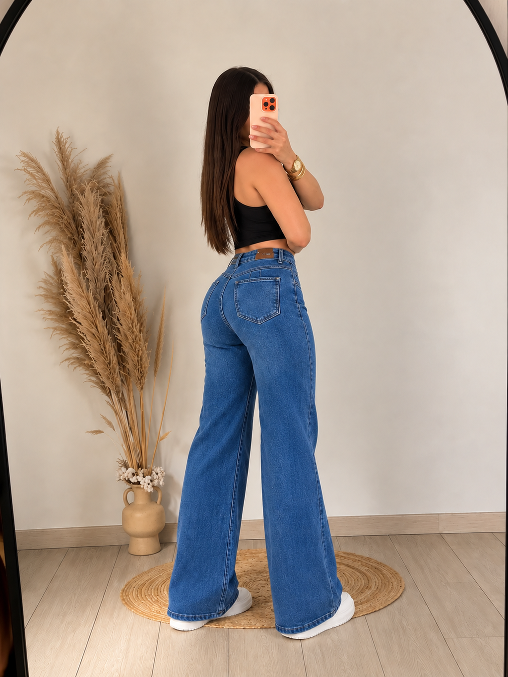Jeans Wide Leg Azul | Tiro Alto y Calce Perfecto