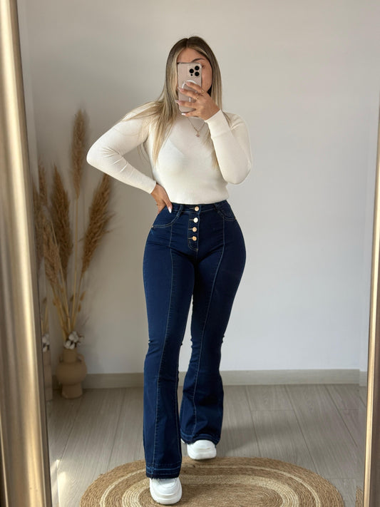 Flare lineal blue