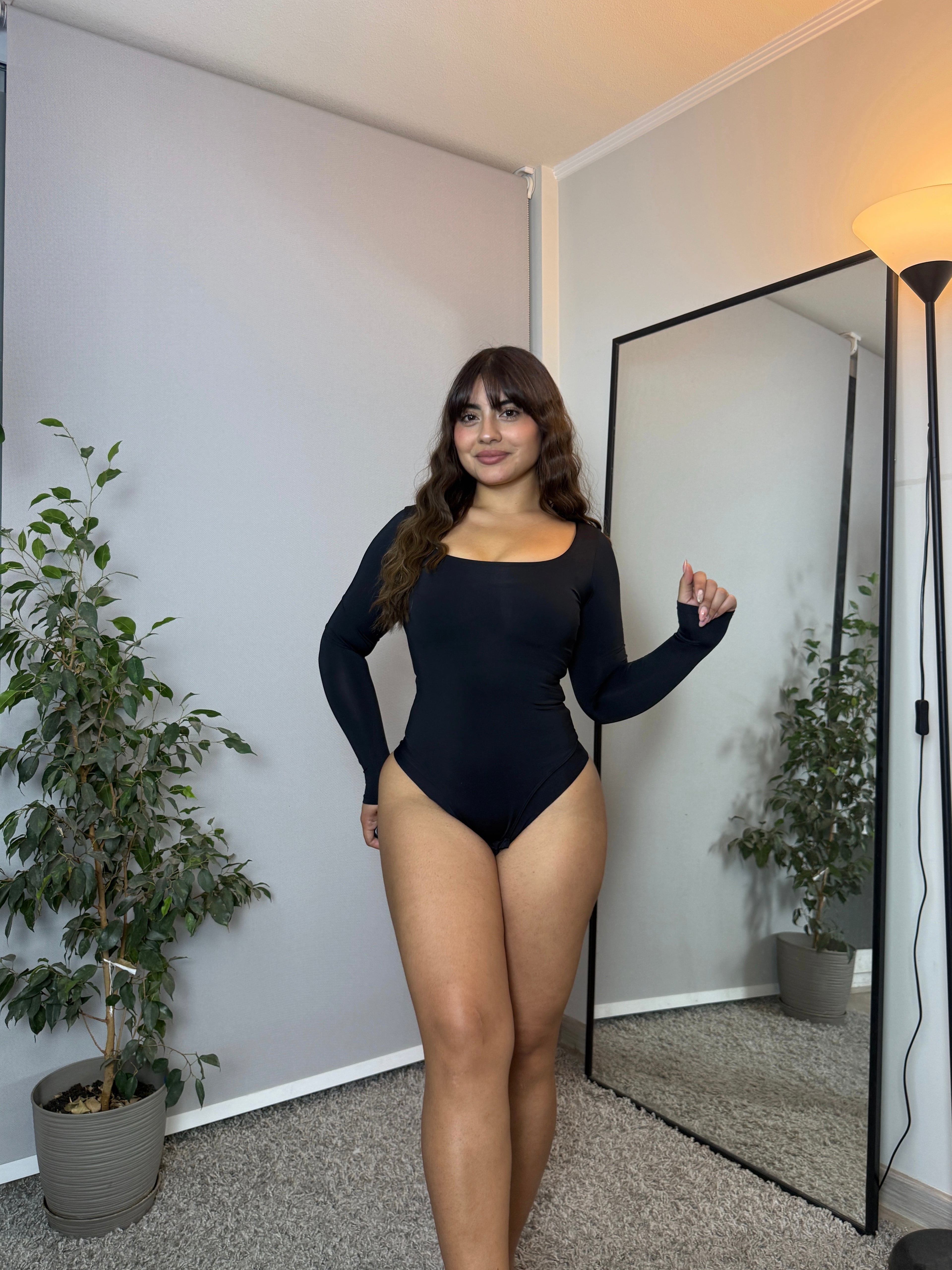 Body moldeador doble tela