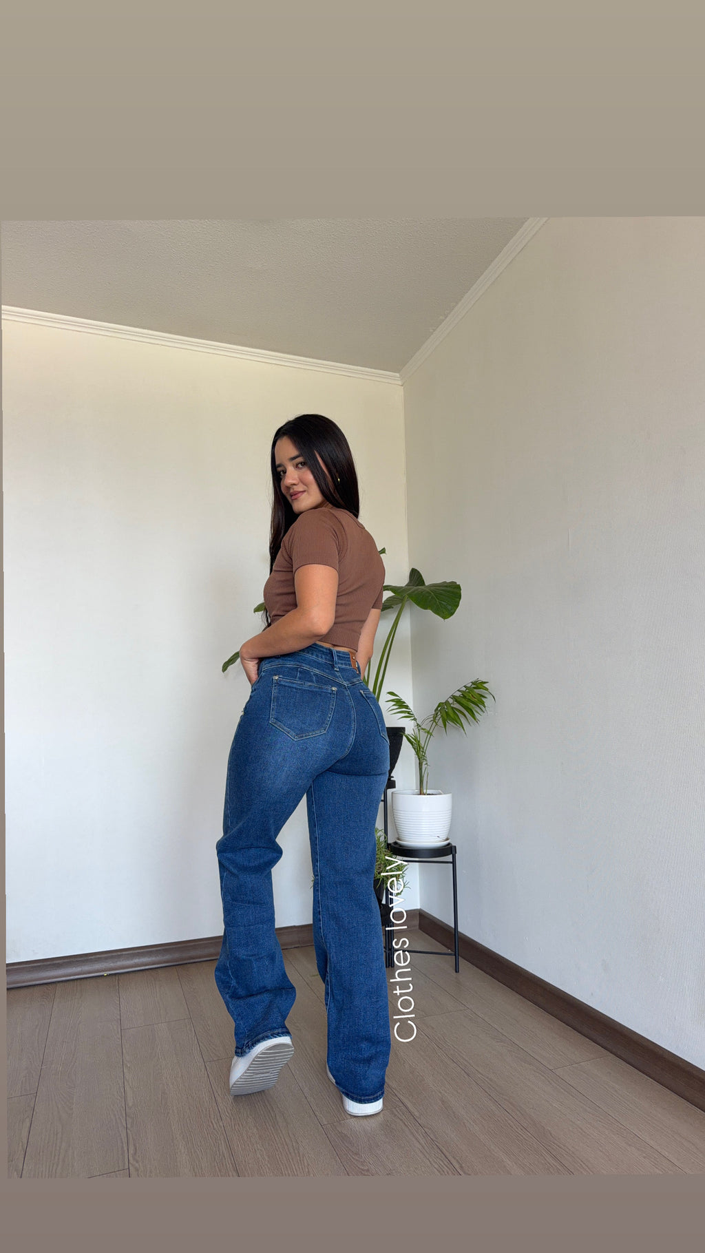 Jeans recto blue