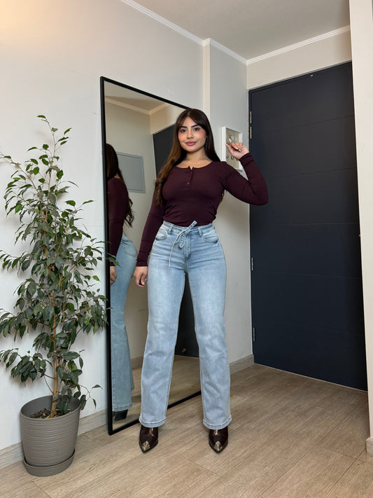 Jeans con correa cloe