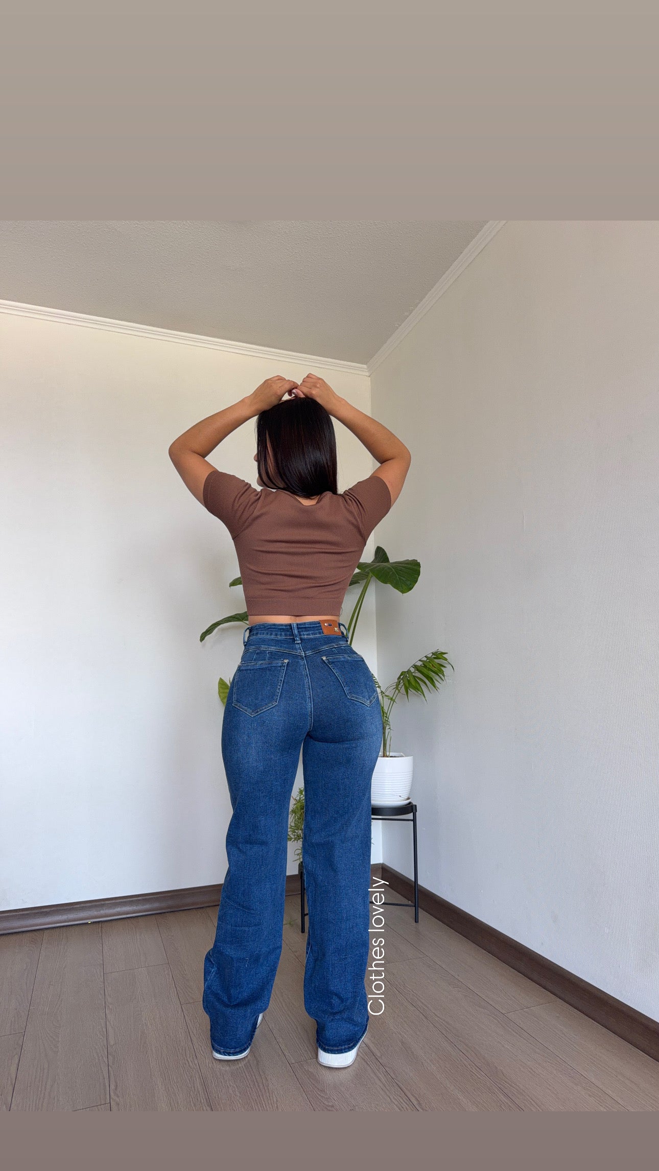 Jeans recto blue