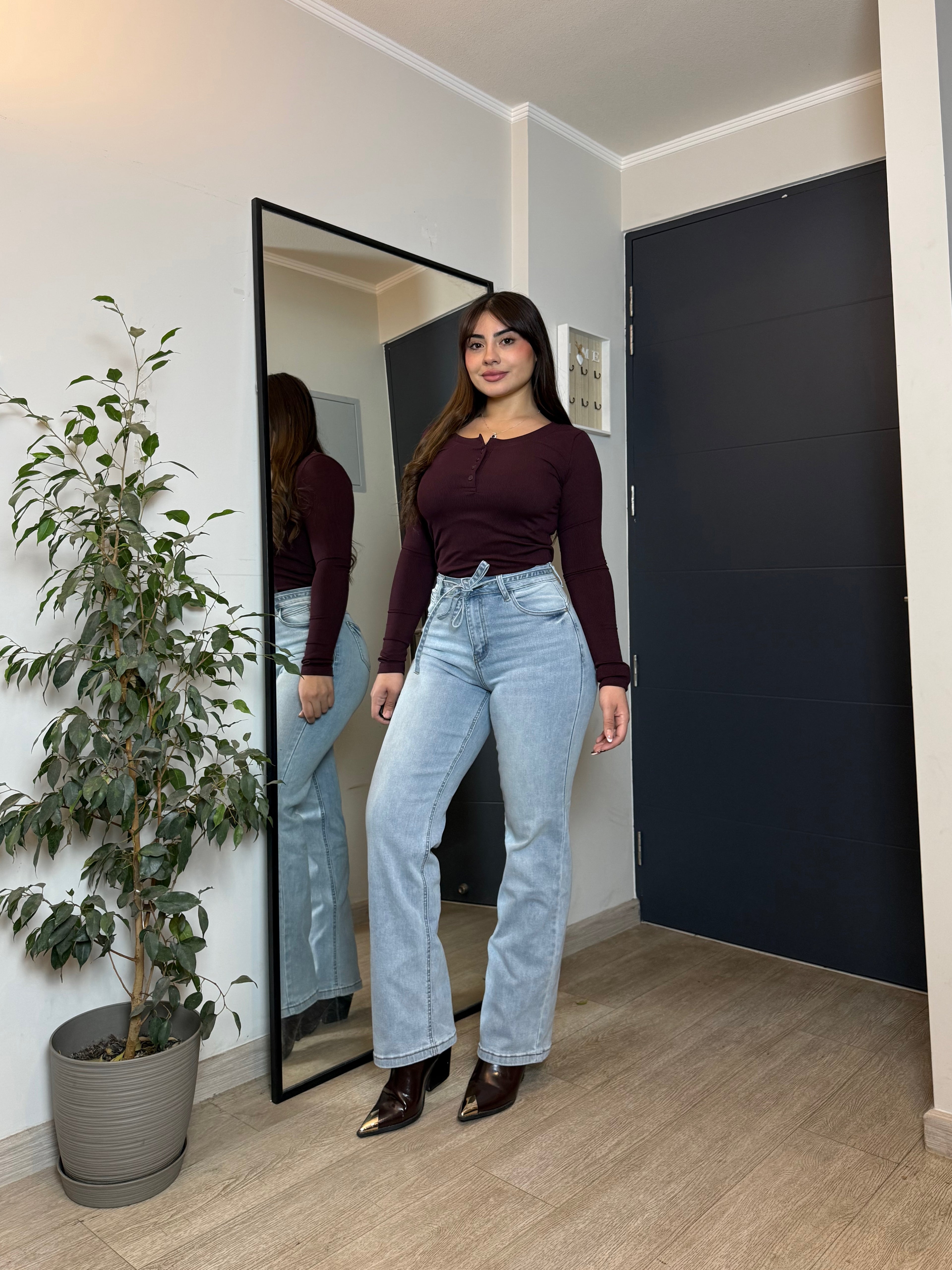 Jeans con correa cloe