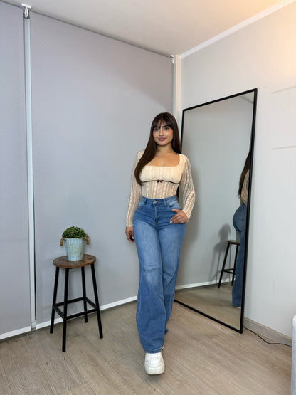 Jeans recto valentina