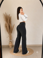 Jeans black elasticados