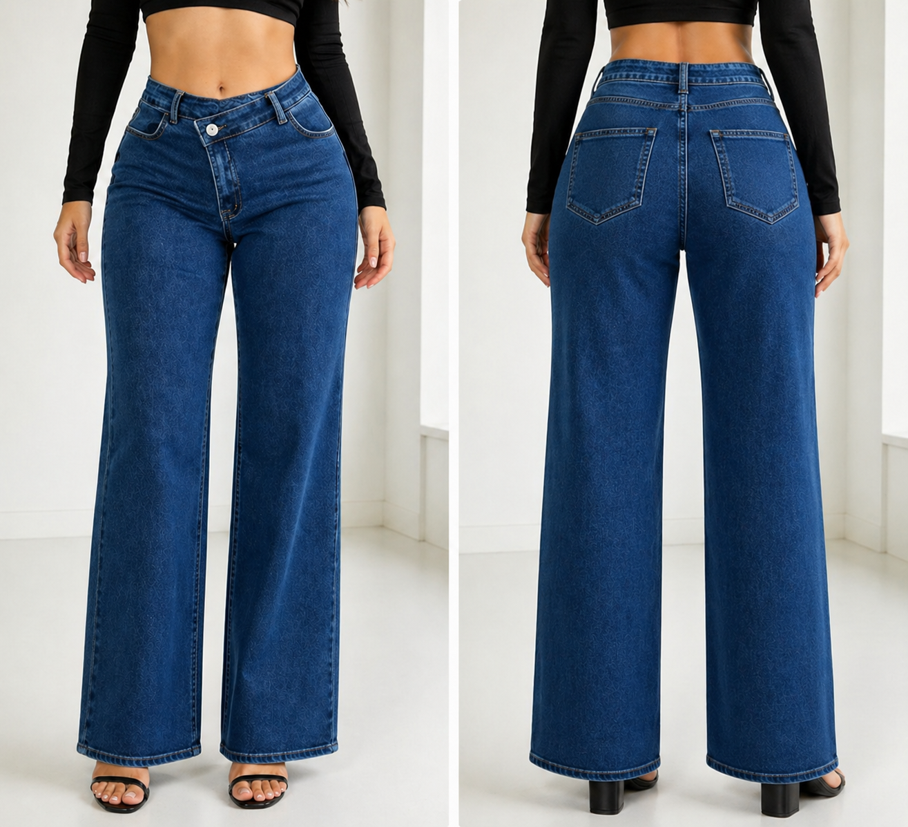 Jeans asimetric
