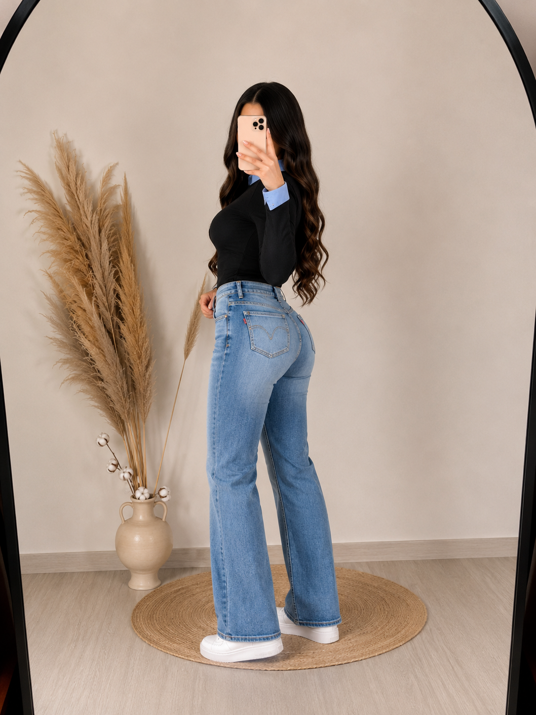 Jeans Wide Leg Asimétrico Miranda